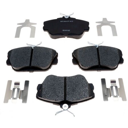 R/M Brakes BRAKE PADS OEM OE Replacement Metallic Includes Mounting Hardware MGD598MH